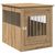 vidaXL meuble de cage pour chiens Bois d'ingénierie