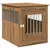 vidaXL meuble de cage pour chiens Bois d'ingénierie
