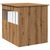 vidaXL meuble de cage pour chiens Bois d'ingénierie