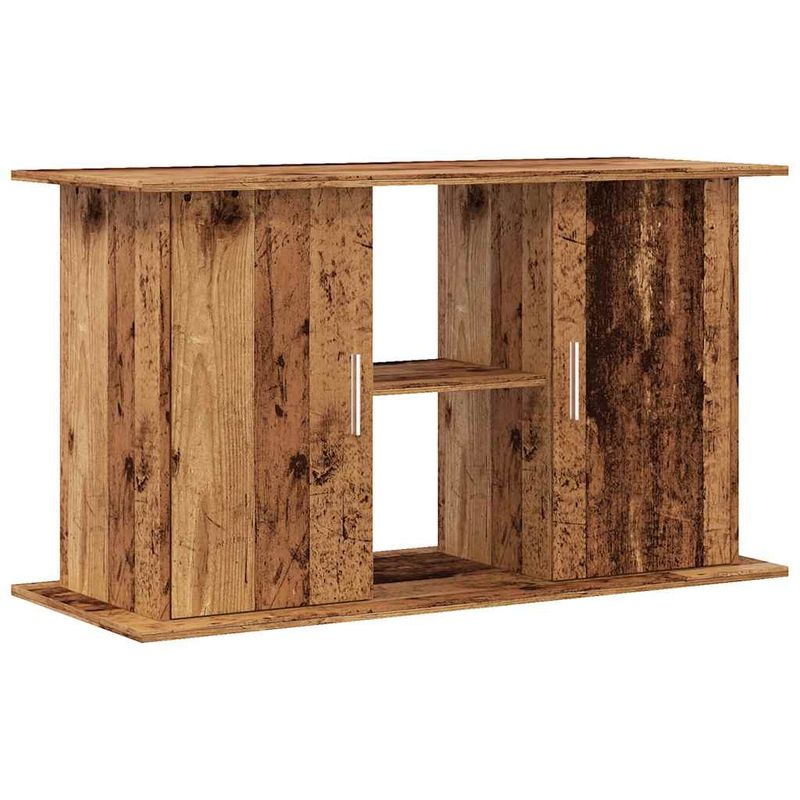 vidaXL support pour aquarium Bois d'ingénierie
