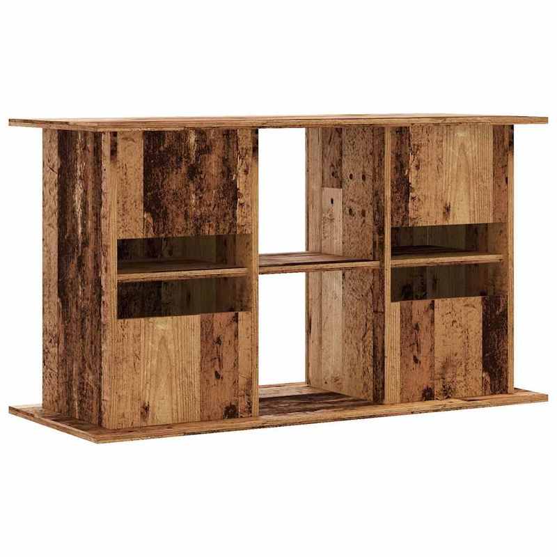 vidaXL support pour aquarium Bois d'ingénierie