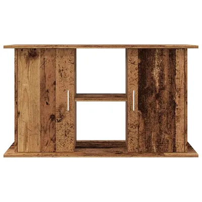 vidaXL support pour aquarium Bois d'ingénierie