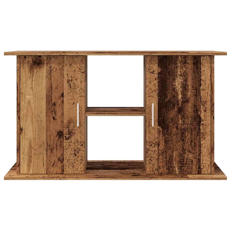 vidaXL support pour aquarium Bois d'ingénierie
