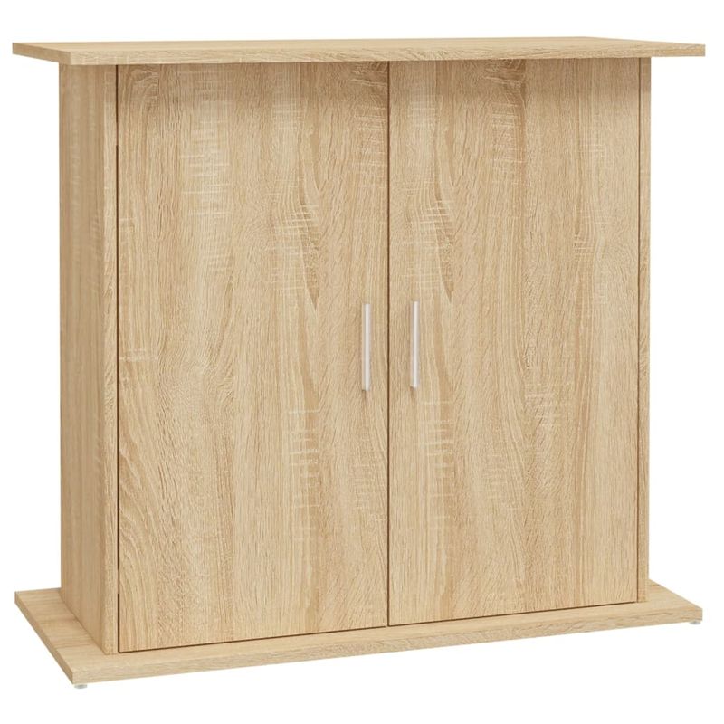 vidaXL support pour aquarium Bois d'ingénierie