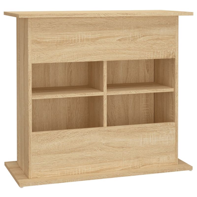 vidaXL support d'aquarium Bois d'ingénierie