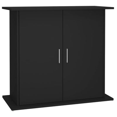 vidaXL support pour aquarium Bois d'ingénierie
