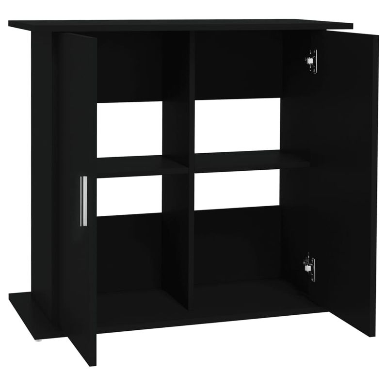 vidaXL support pour aquarium Bois d'ingénierie