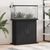 vidaXL support pour aquarium Bois d'ingénierie