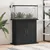 vidaXL support pour aquarium Bois d'ingénierie