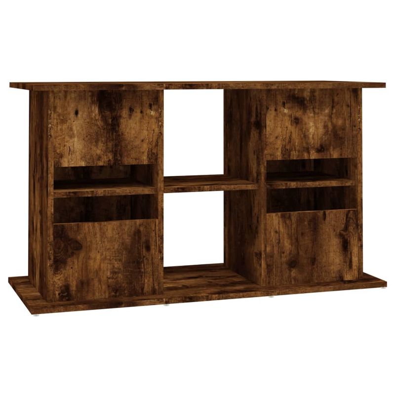vidaXL support pour aquarium Bois d'ingénierie