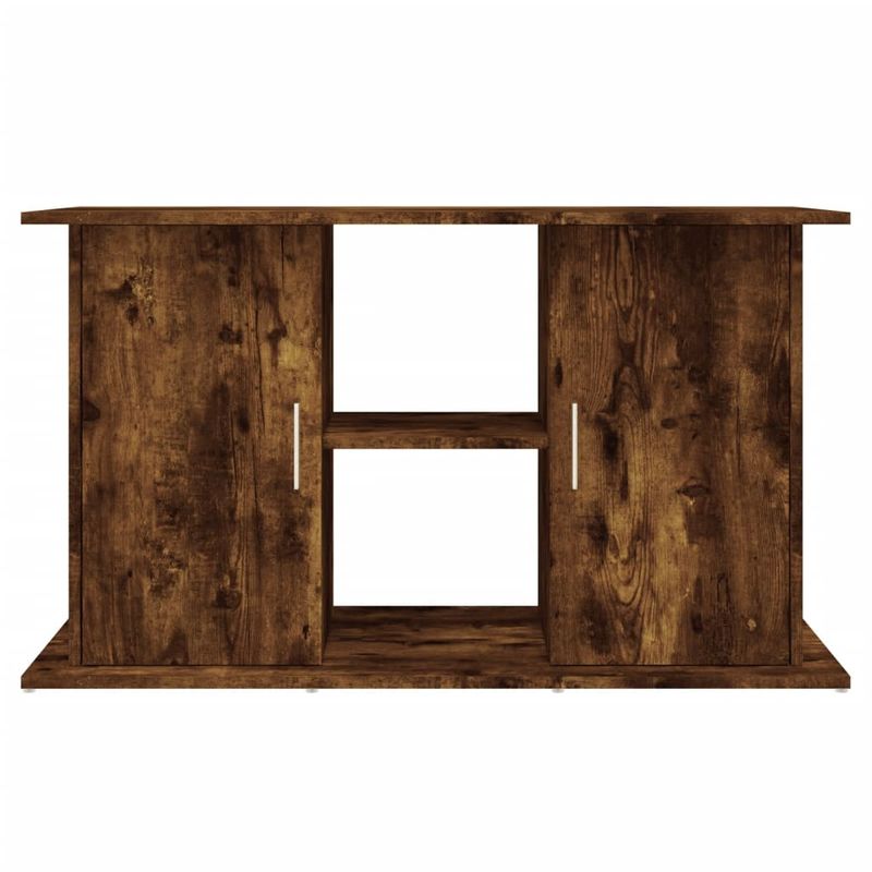 vidaXL support pour aquarium Bois d'ingénierie