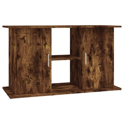 vidaXL support pour aquarium Bois d'ingénierie
