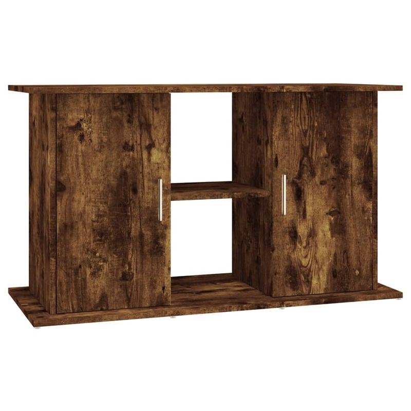 vidaXL support pour aquarium Bois d'ingénierie