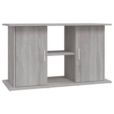vidaXL support pour aquarium Bois d'ingénierie