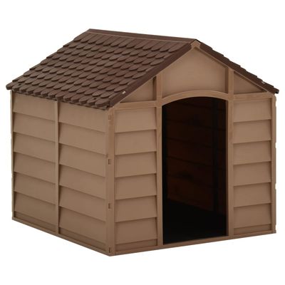 vidaXL niche pour chien Polypropylène