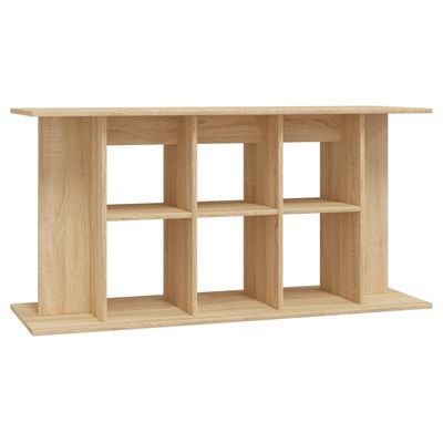 vidaXL support d'aquarium Bois d'ingénierie