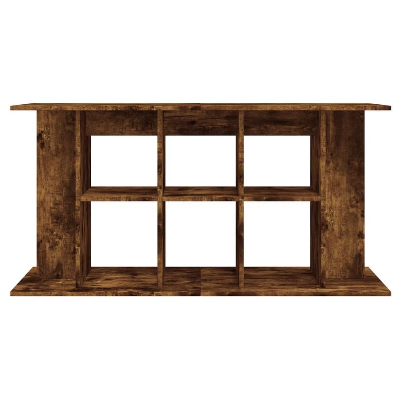vidaXL support pour aquarium Bois d'ingénierie