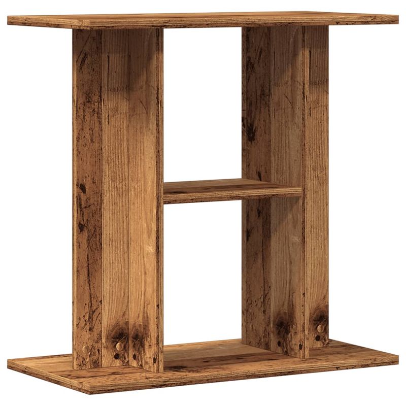vidaXL support pour aquarium Bois d'ingénierie