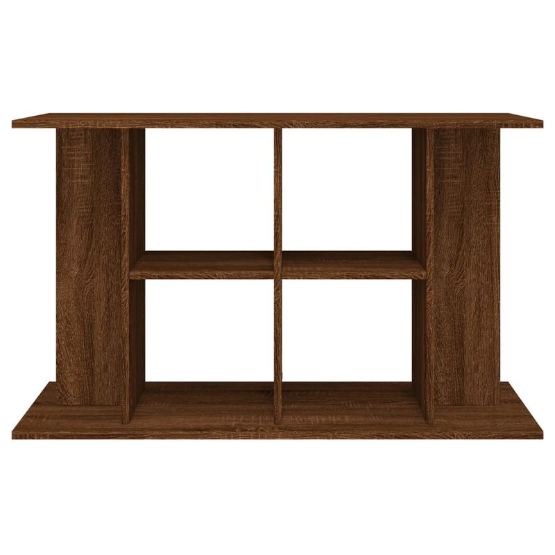 vidaXL support pour aquarium Bois d'ingénierie