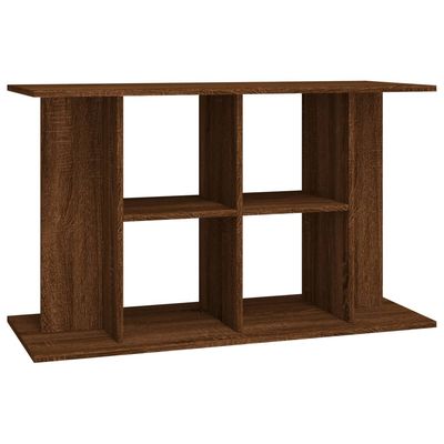 vidaXL support pour aquarium Bois d'ingénierie