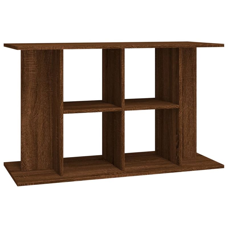 vidaXL support pour aquarium Bois d'ingénierie