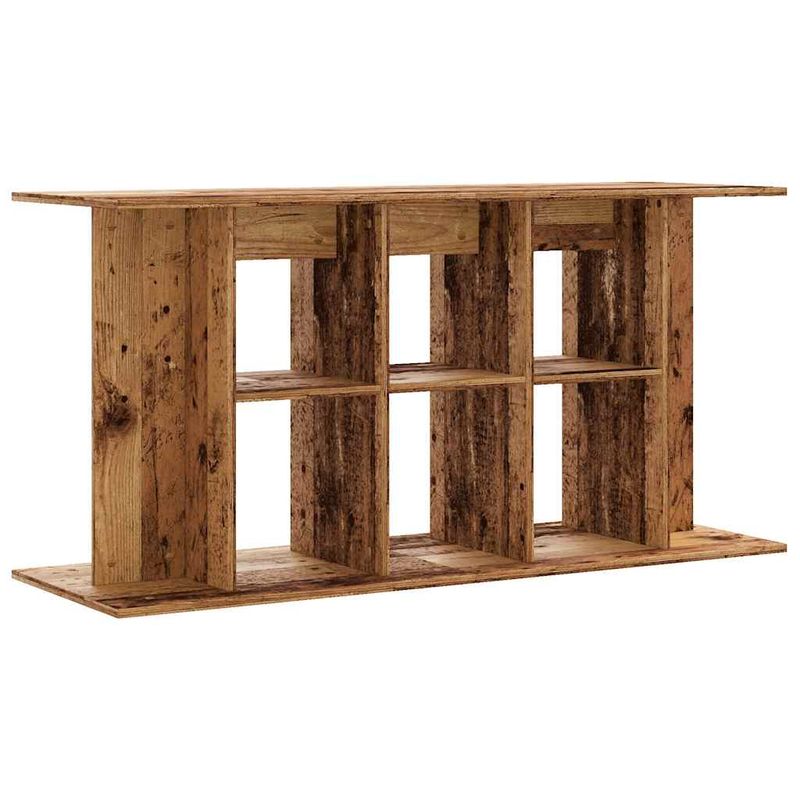 vidaXL support pour aquarium Bois d'ingénierie