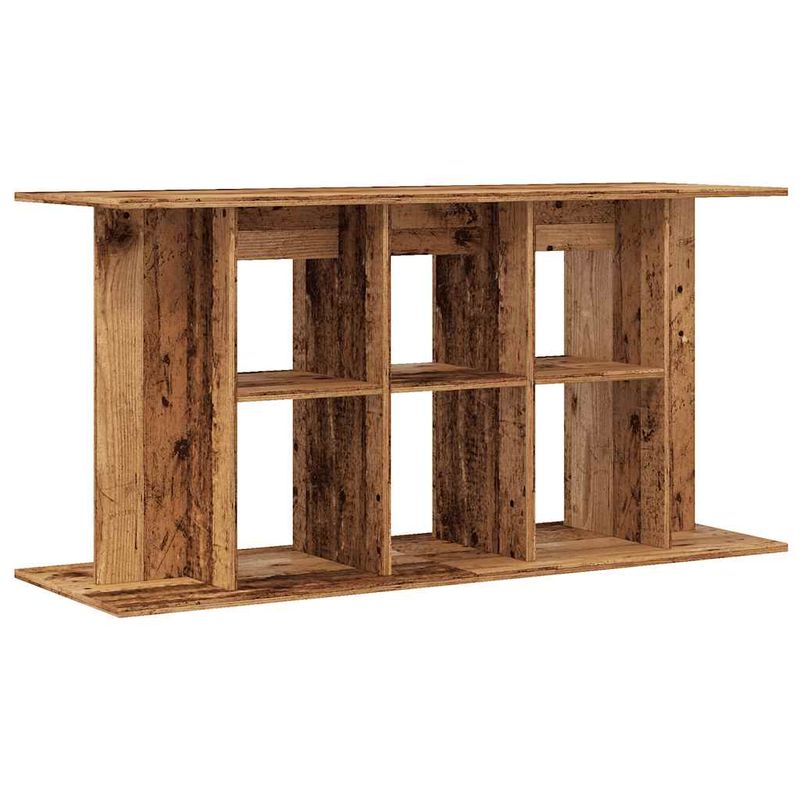 vidaXL support pour aquarium Bois d'ingénierie