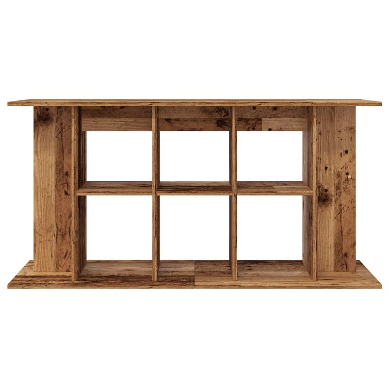 vidaXL support pour aquarium Bois d'ingénierie