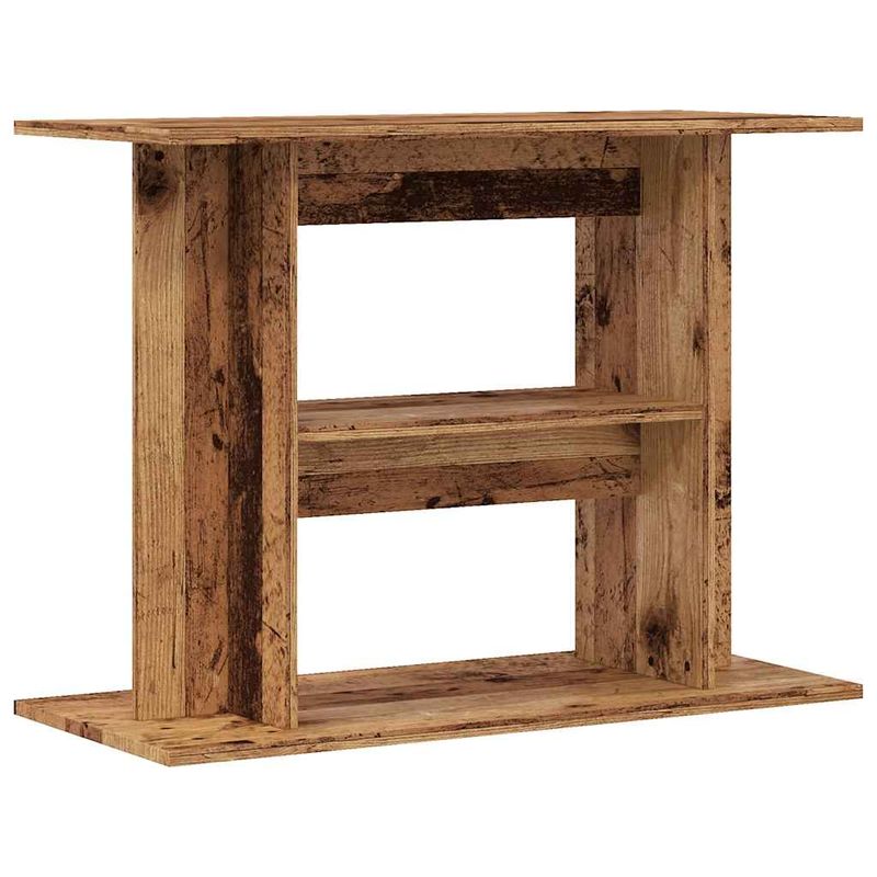 vidaXL support pour aquarium Bois d'ingénierie
