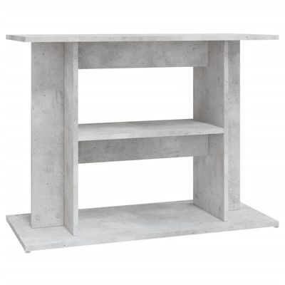 vidaXL support pour aquarium Bois d'ingénierie