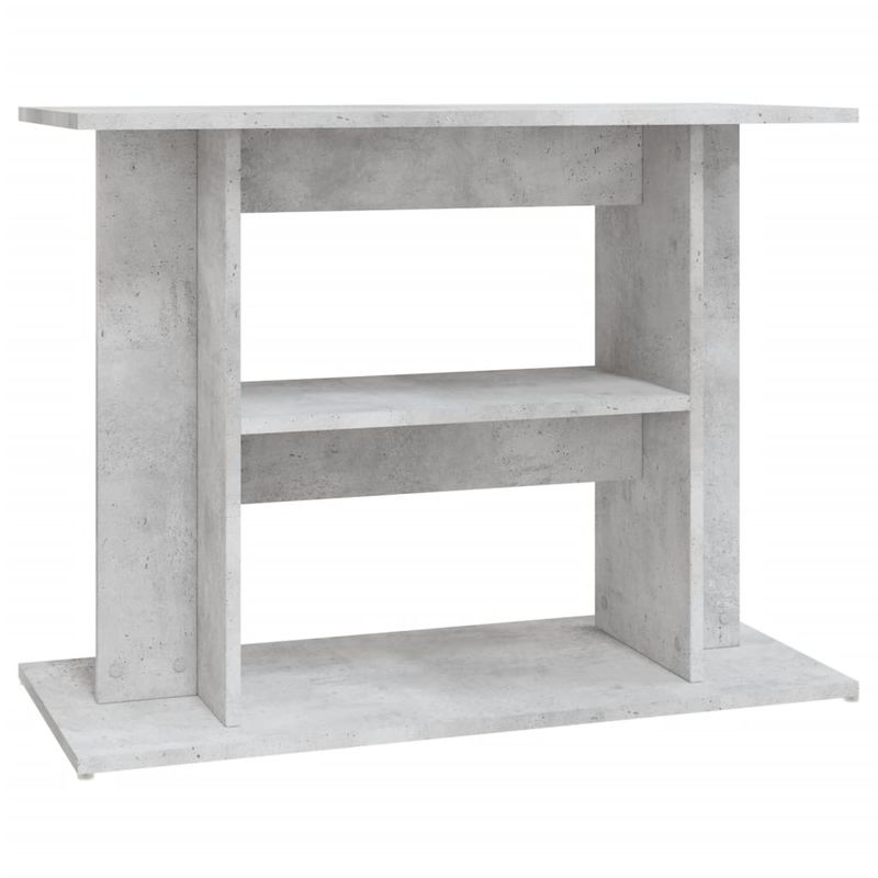vidaXL support pour aquarium Bois d'ingénierie