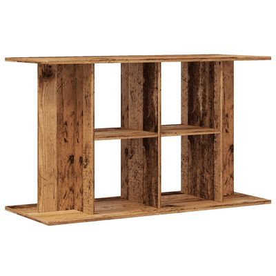 vidaXL support pour aquarium Bois d'ingénierie