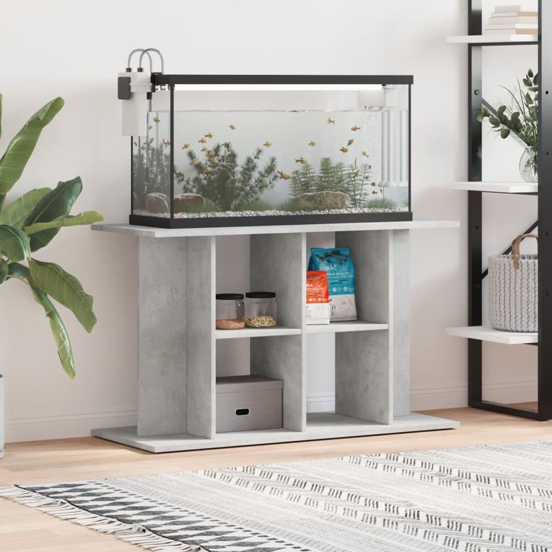 vidaXL support d'aquarium Bois d'ingénierie