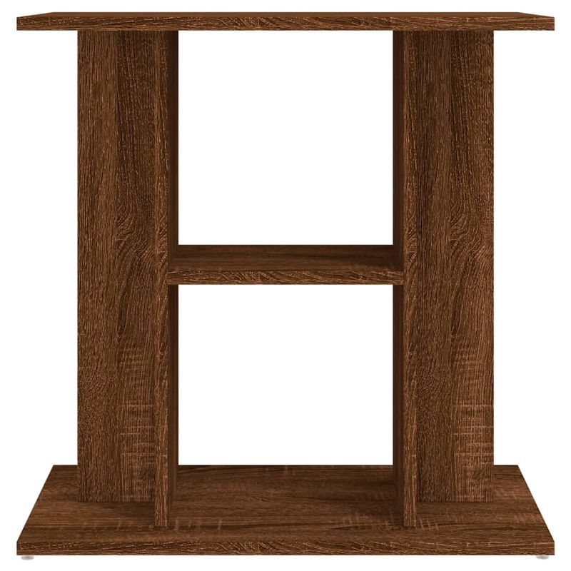 vidaXL support pour aquarium Bois d'ingénierie