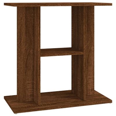 vidaXL support pour aquarium Bois d'ingénierie