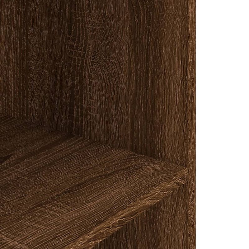 vidaXL support pour aquarium Bois d'ingénierie