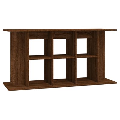 vidaXL support pour aquarium Bois d'ingénierie