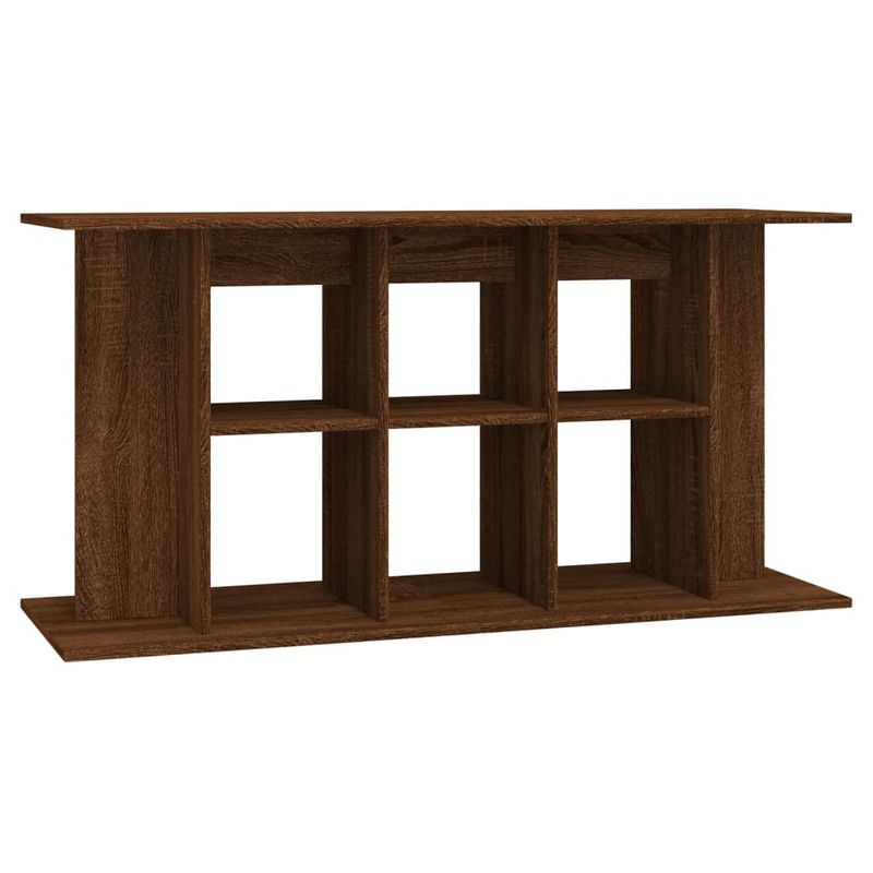 vidaXL support pour aquarium Bois d'ingénierie