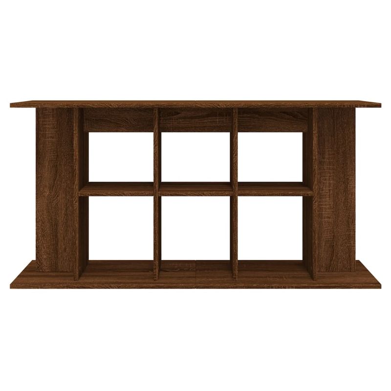 vidaXL support pour aquarium Bois d'ingénierie