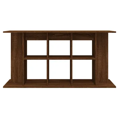 vidaXL support pour aquarium Bois d'ingénierie