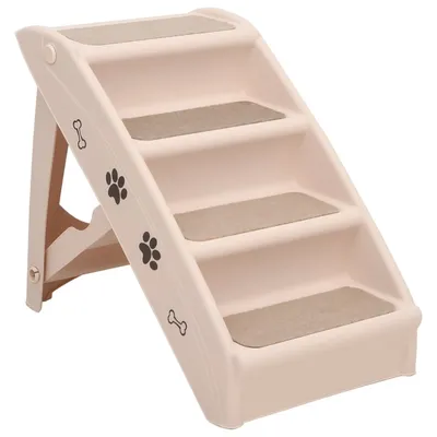 vidaXL escalier pour chien Polypropylène