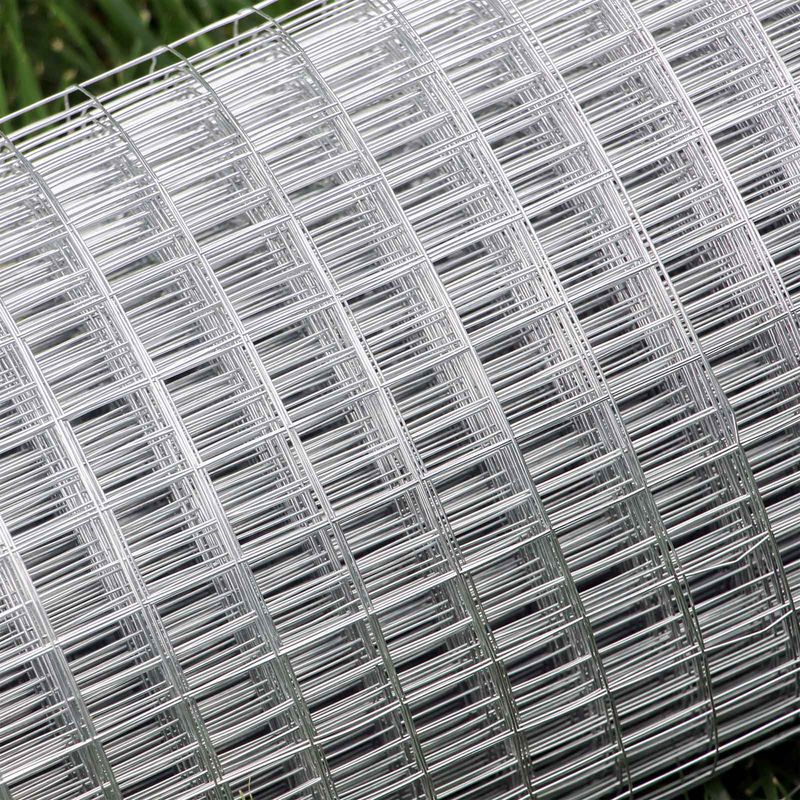 Wiltec Grillage à mailles - 1 m x 25 m / Épaisseur fil 1,2 mm / Maille 25 x