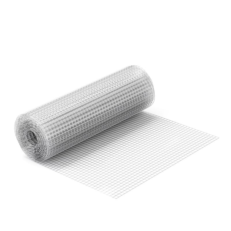 Wiltec Grillage à mailles - 1 m x 10 m / Épaisseur fil 1,2 mm / Maille 25 x