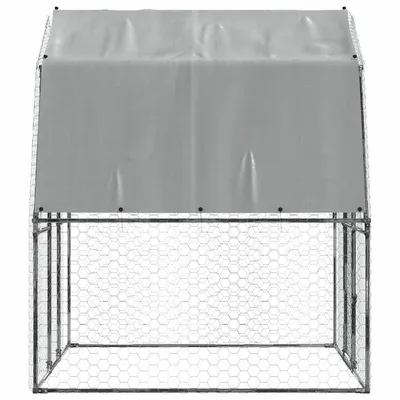 vidaXL cage à poules Acier