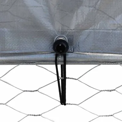 vidaXL cage à poules Acier