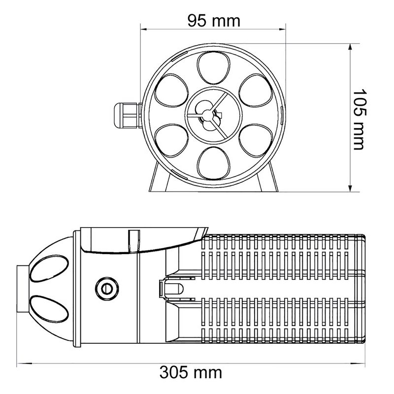 SunSun CUP-609 Filtre intérieur avec pompe 2000 l/h et clarificateur UVC 9
