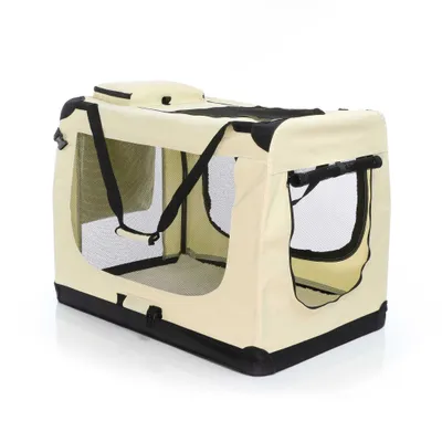 Fudajo Caisse de transport - taille XXL / 90 x 60 x 64 cm / charge max 25 k