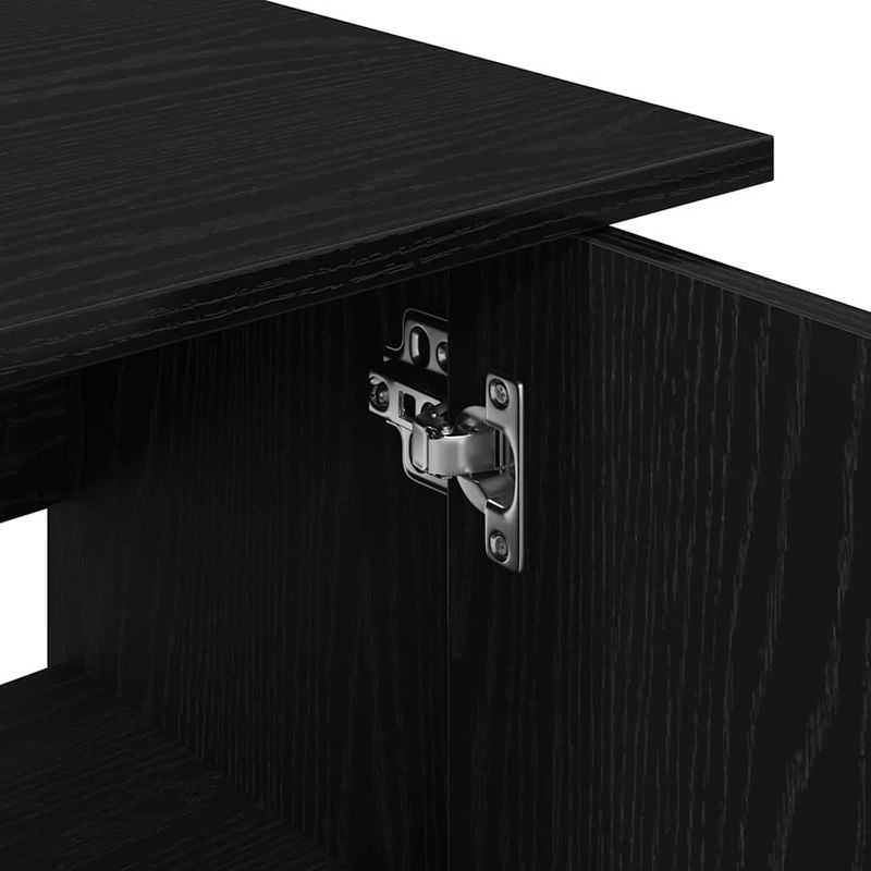 vidaXL support d'aquarium Bois d'ingénierie