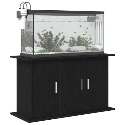 vidaXL support d'aquarium Bois d'ingénierie