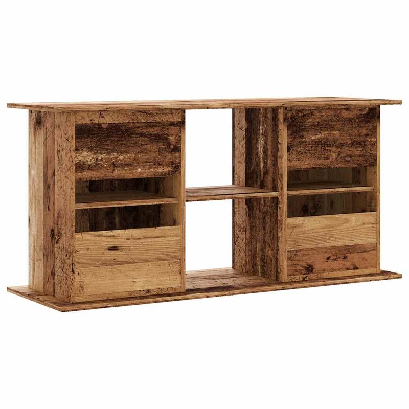vidaXL support pour aquarium Bois d'ingénierie